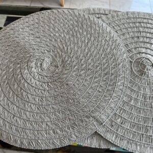 INDIVIDUALES DE MESA REDONDOS X 6 UNIDADES