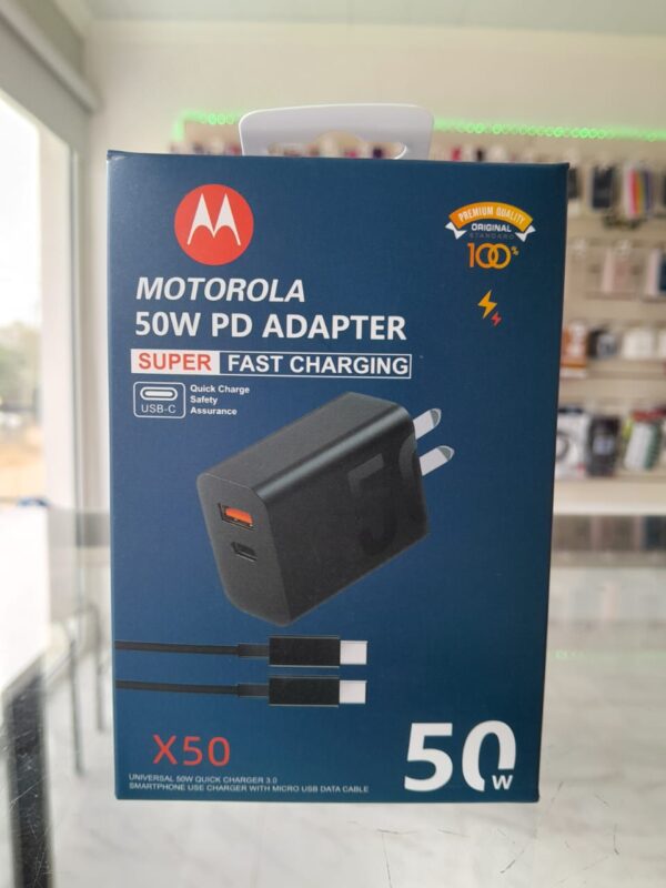 CARGADOR MOTOROLA 50W
