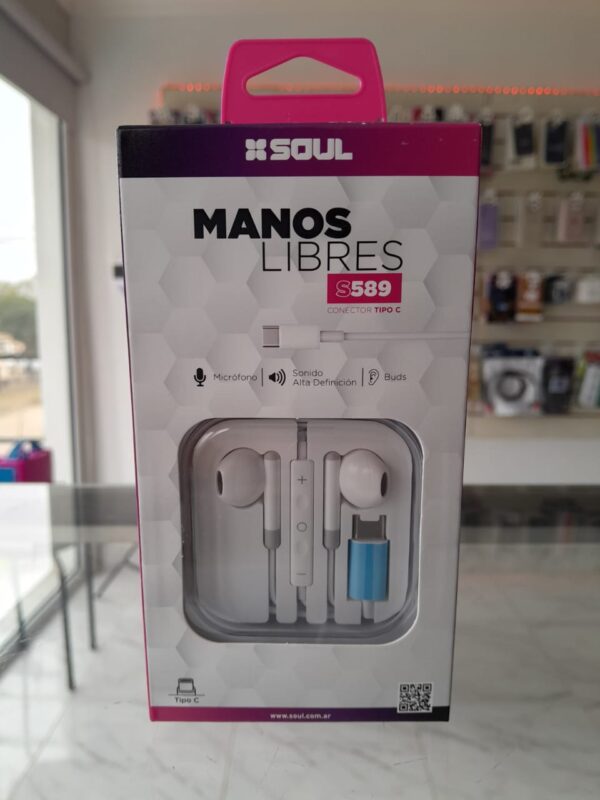 AURICULAR SOUL MANOS LIBRES S589