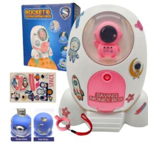ALCANCIA CAJA FUERTE ASTRONAUTA PARA NIÑOS