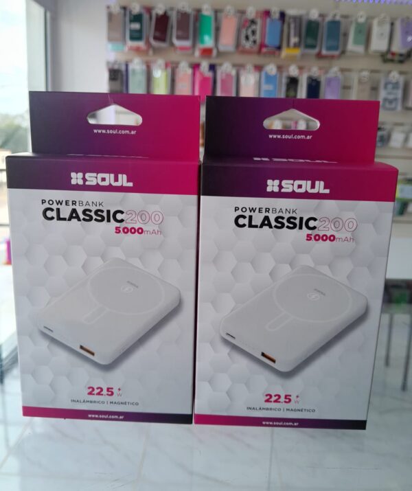 CARGADOR INALAMBRICO POWER BANK Classic 200 22.5w