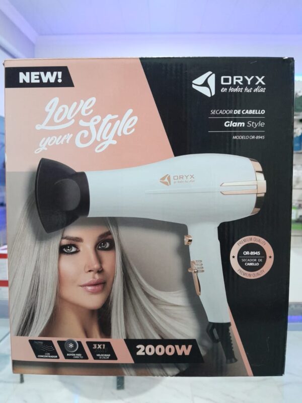 SECADOR DE CABELLO ORYX