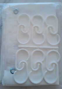CORTINA PARA BAÑO blanco