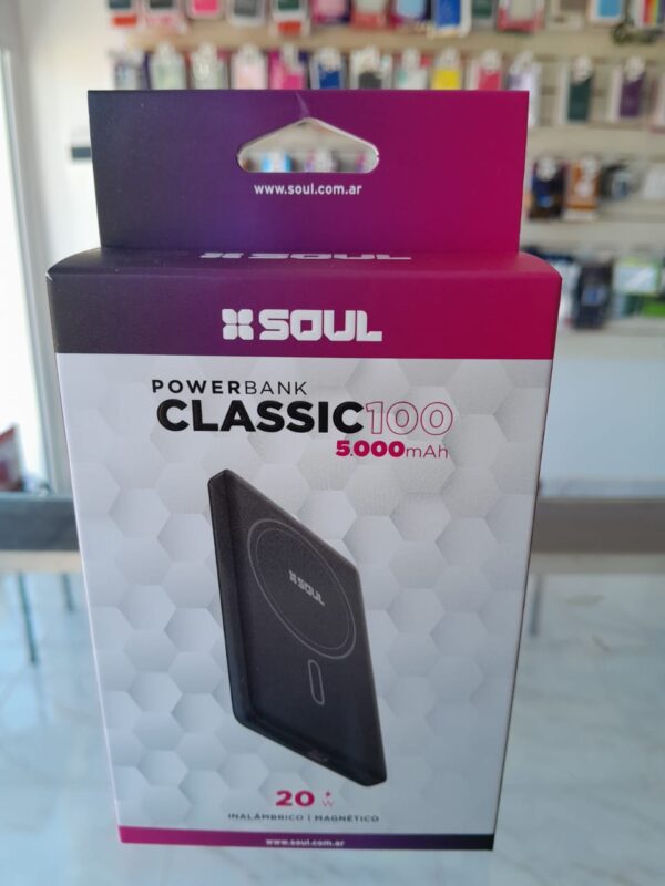 CARGADOR INALAMBRICO CLASSIC POWER BANK classic 100