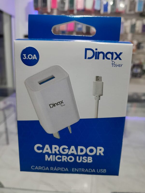 CARGADOR DINAX MICRO POWER 3.0A