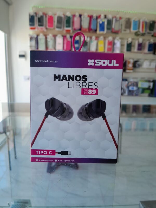 AURICULAR MANOS LIBRE S89 TIPO C SOUL