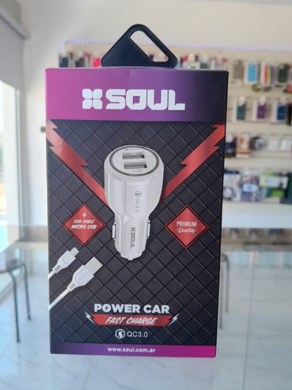 cargador soul p/auto ihpone