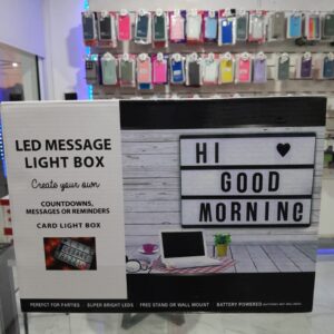 CARTEL LED CANDY C/LETRAS