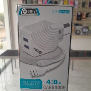 CARGADOR IBEK 4.8 A MICRO