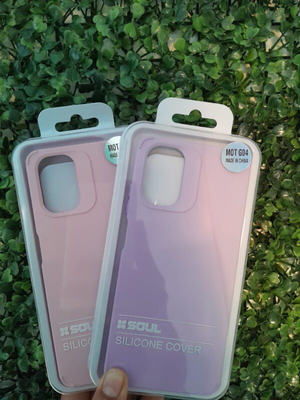 TPU MOTO G 04 SILOCONE COVER