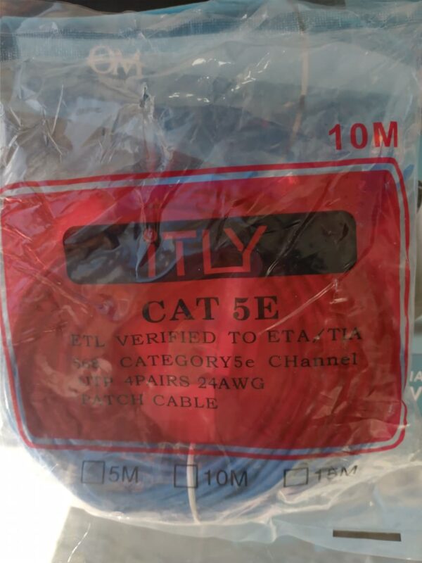 CABLE RED 10 MTS