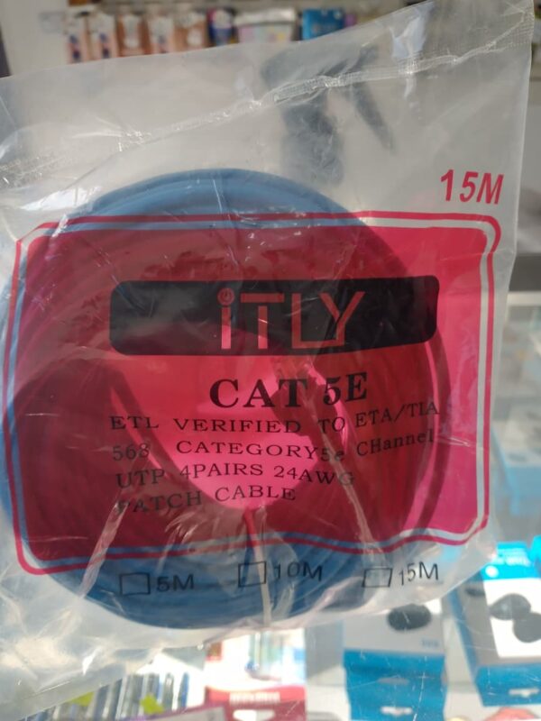 CABLE RED 15 MTS