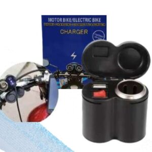 CARGADOR PARA CELULAR (P/MOTO) CON USB