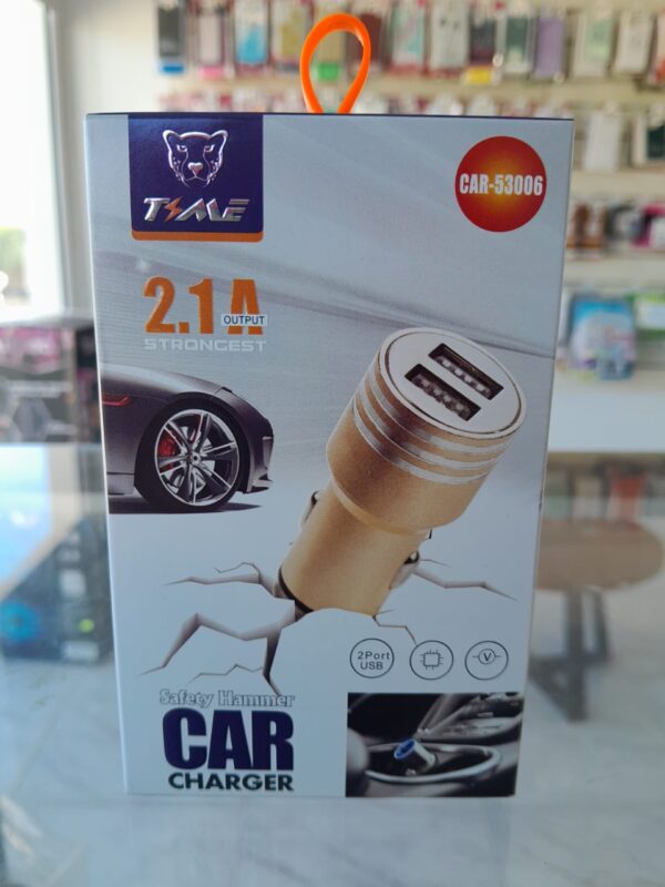 CARGADOR P/AUTO TIME 53006