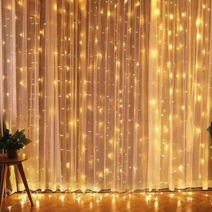 CORTINA LUZ LED CALIDA