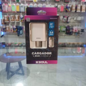 CAGADOR SOUL DUO CHARGE 2.4A MICRO