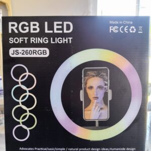 ARO DE LUZ LED C/SOPORTE MJ26 10"