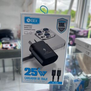 CARGADOR IBEK 25W TIPO C