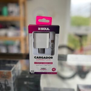 CARGADOR SOUL COMPACTO 20W TIPO C