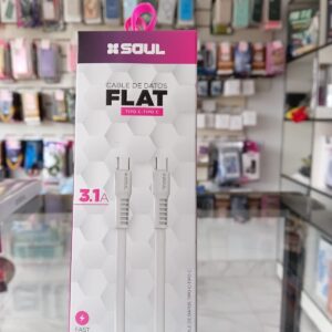 USB SOUL FLAT 3.1A TIPO C a C