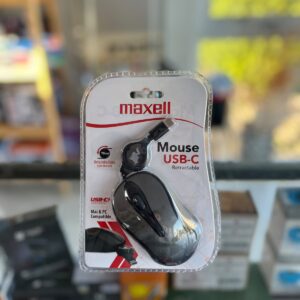 MOUSE MAXELL RETRACTIL USB- C
