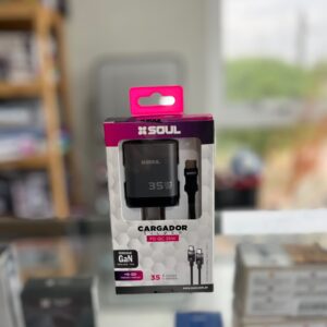CARGADOR SOUL 35W SILVER TC- TC